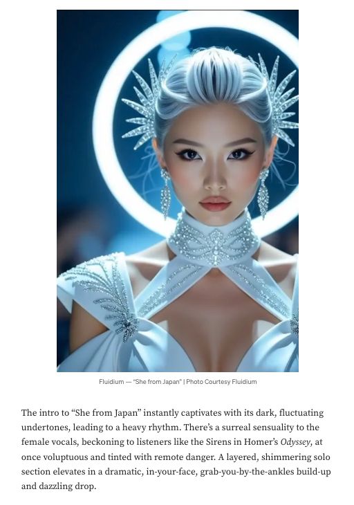 Press review of “She from Japan” — a tension-building club record.